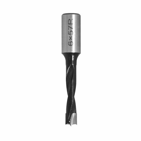 9.52mm 3/8in Boring, Dowel Drill Bits 57mm Long, Qic Tools, Mfr#: DB3.952.57L
